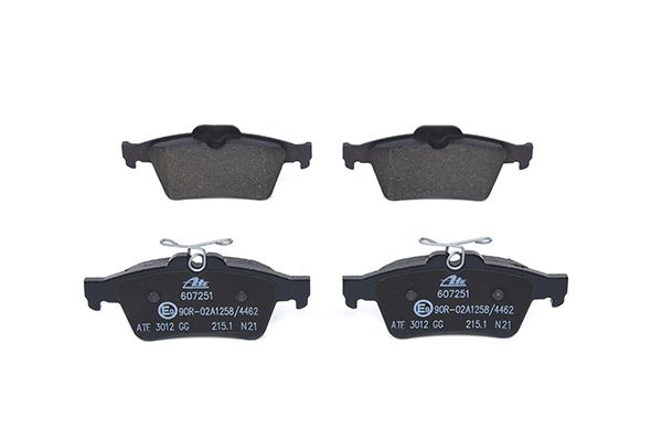 Bremsbelagsatz, Scheibenbremse