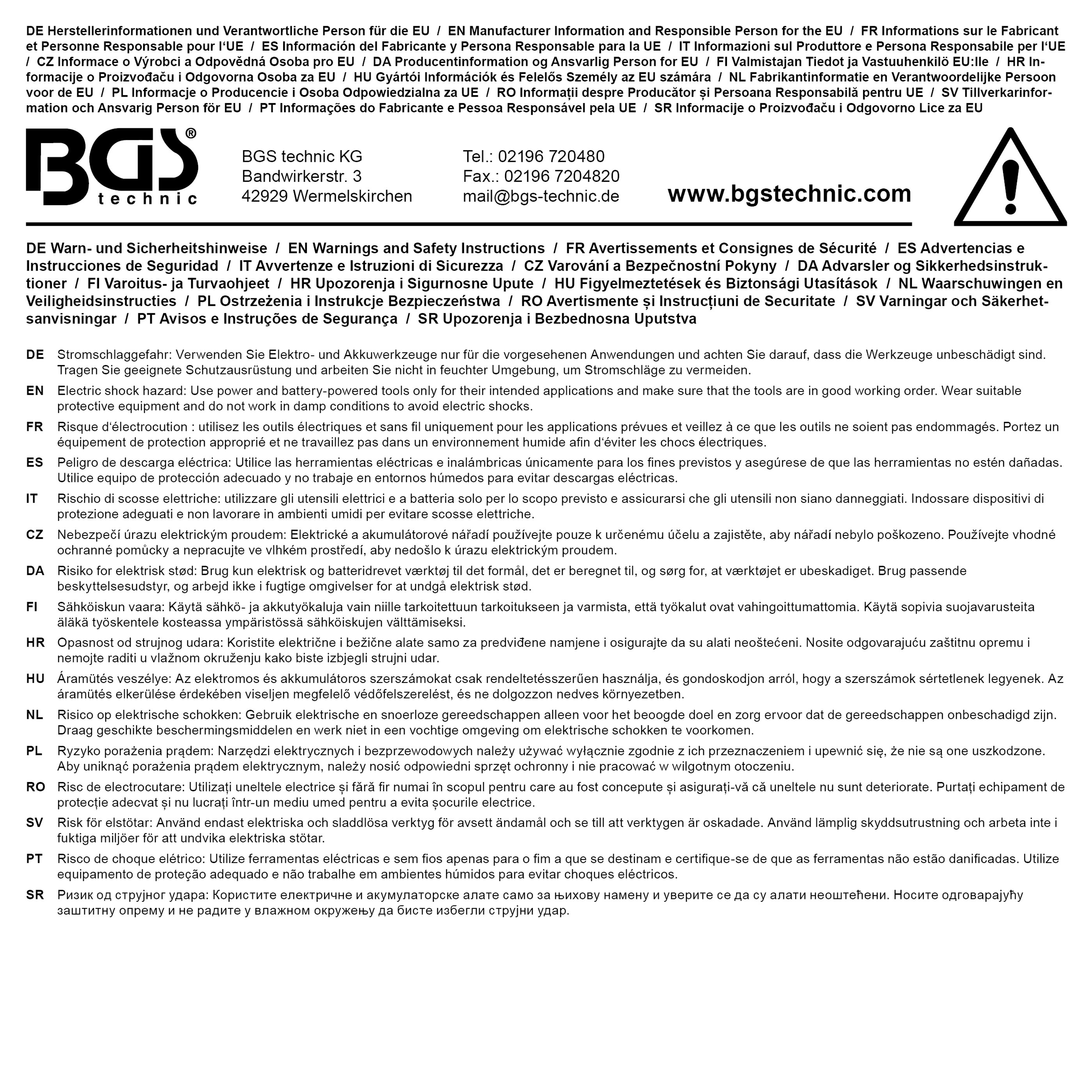 BGS Reparatur-Klammern | U-Form | Ø 0,8 mm | 100-tlg.