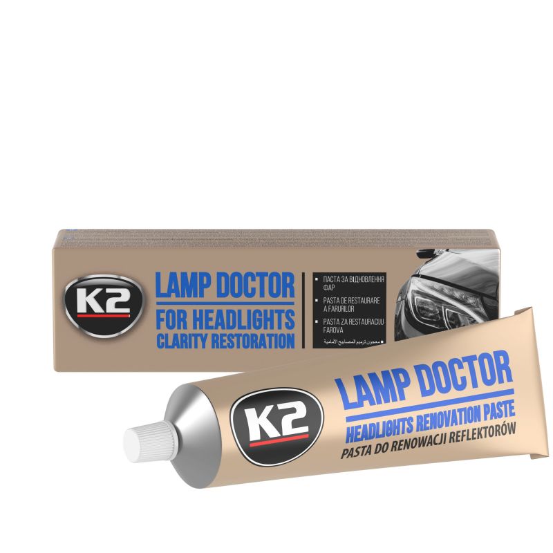 K2 Lamp Doctor Scheinwerfer Schleifpaste Polierpaste 60g