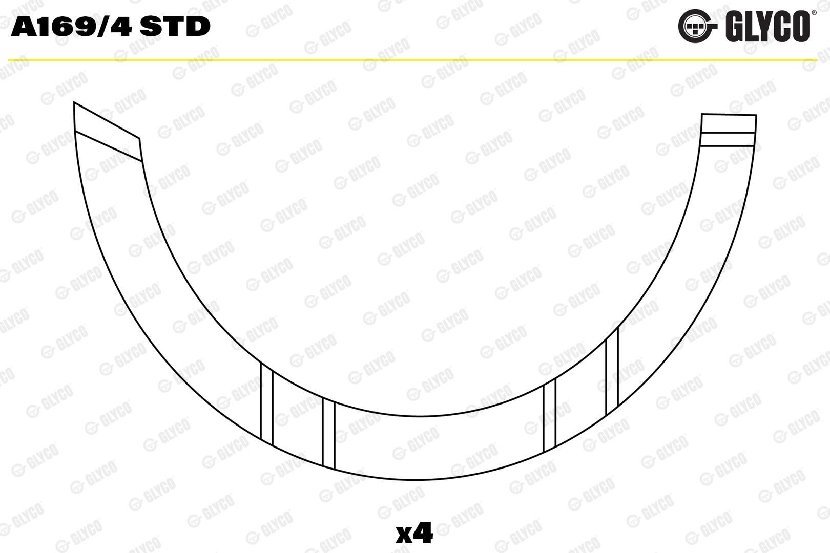 Distanzscheibe, Kurbelwelle