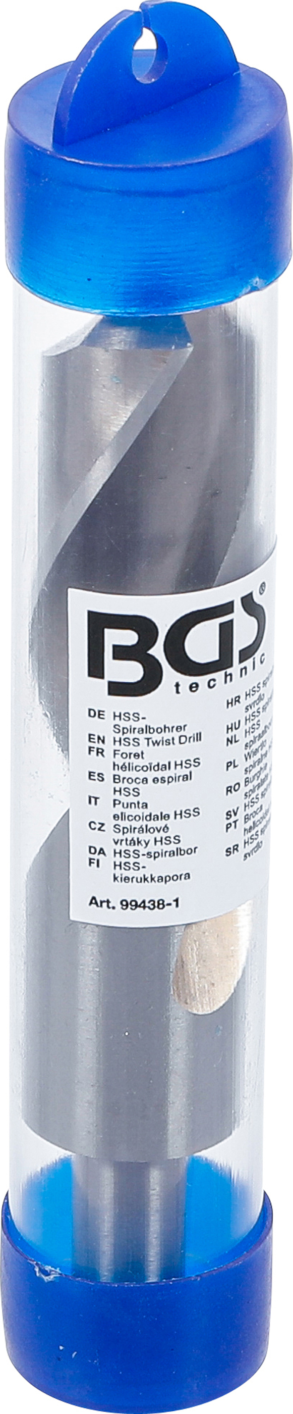 BGS HSS-Spiralbohrer | Kernlochmaß 24,5 mm | für Art. 9438