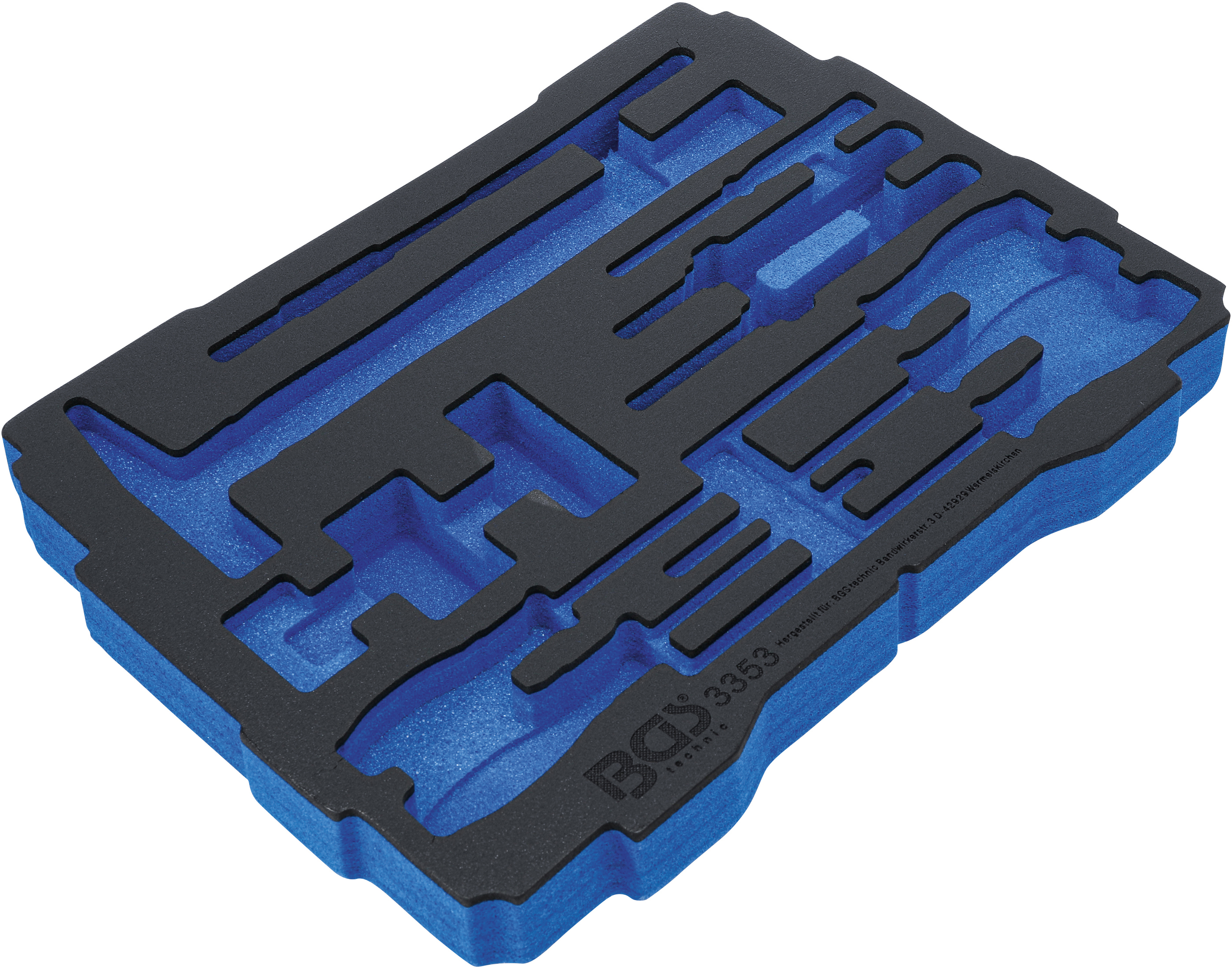 BGS Schaumeinlage für Art. BOXSYS1 & 2 | leer | für Art. 3353