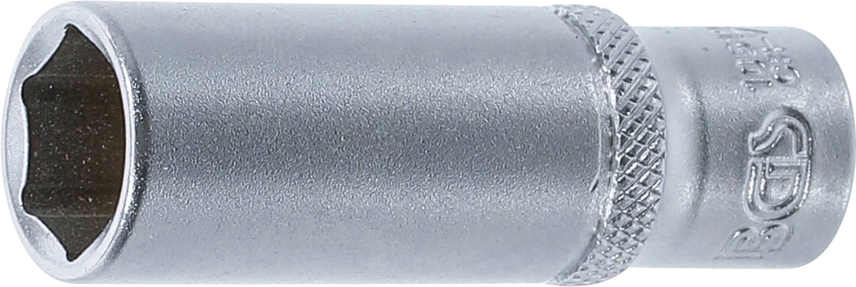 BGS Steckschlüssel-Einsatz Sechskant, tief | Antrieb Innenvierkant 6,3 mm (1/4") | SW 12 mm