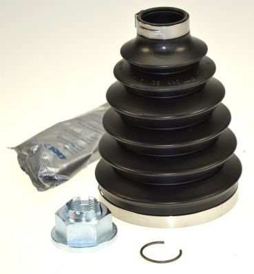 Faltenbalgsatz, Antriebswelle