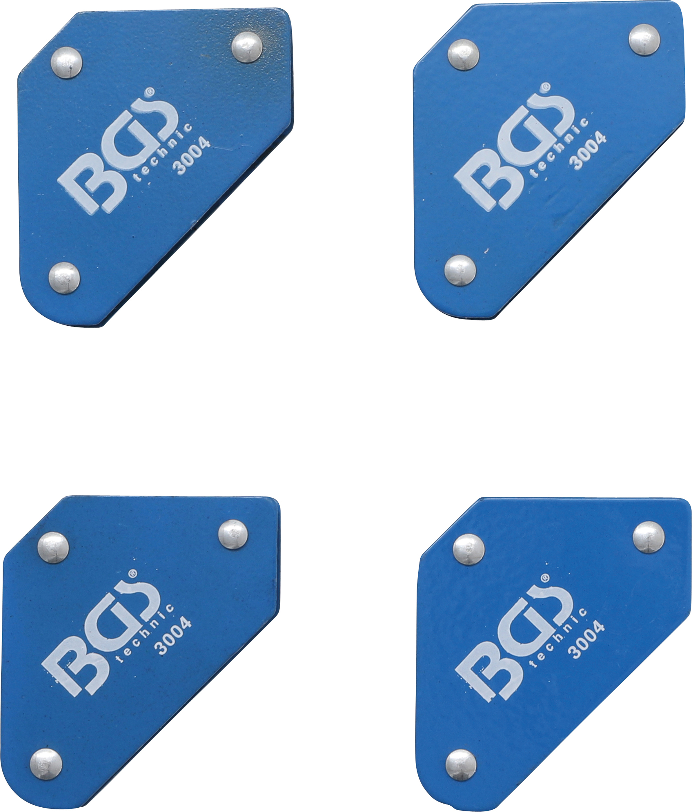 BGS Mini-Magnethalter-Satz | 45° - 90° - 135° | 4-tlg.