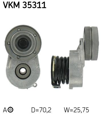Riemenspanner, Keilrippenriemen