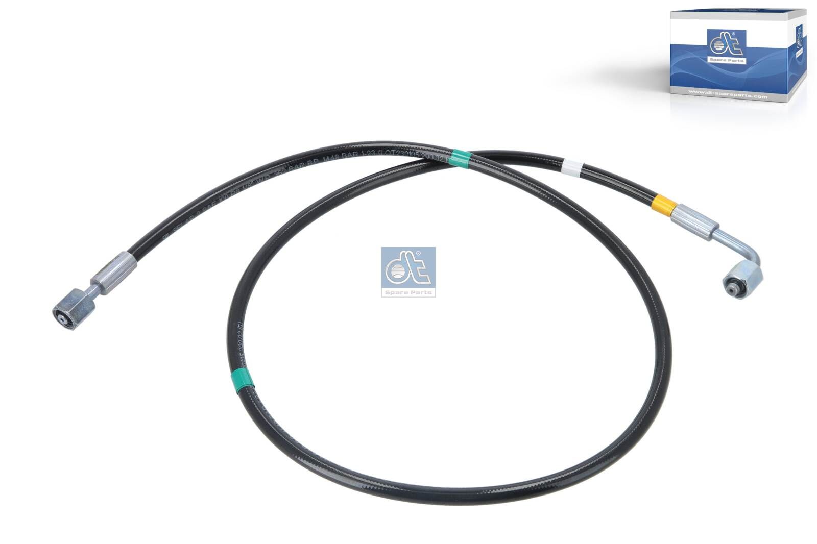 Schlauchleitung, Fahrerhauskippvorrichtung