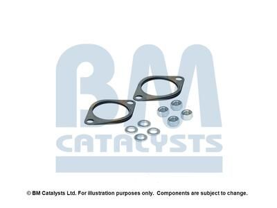 Montagesatz, Abgasrohr