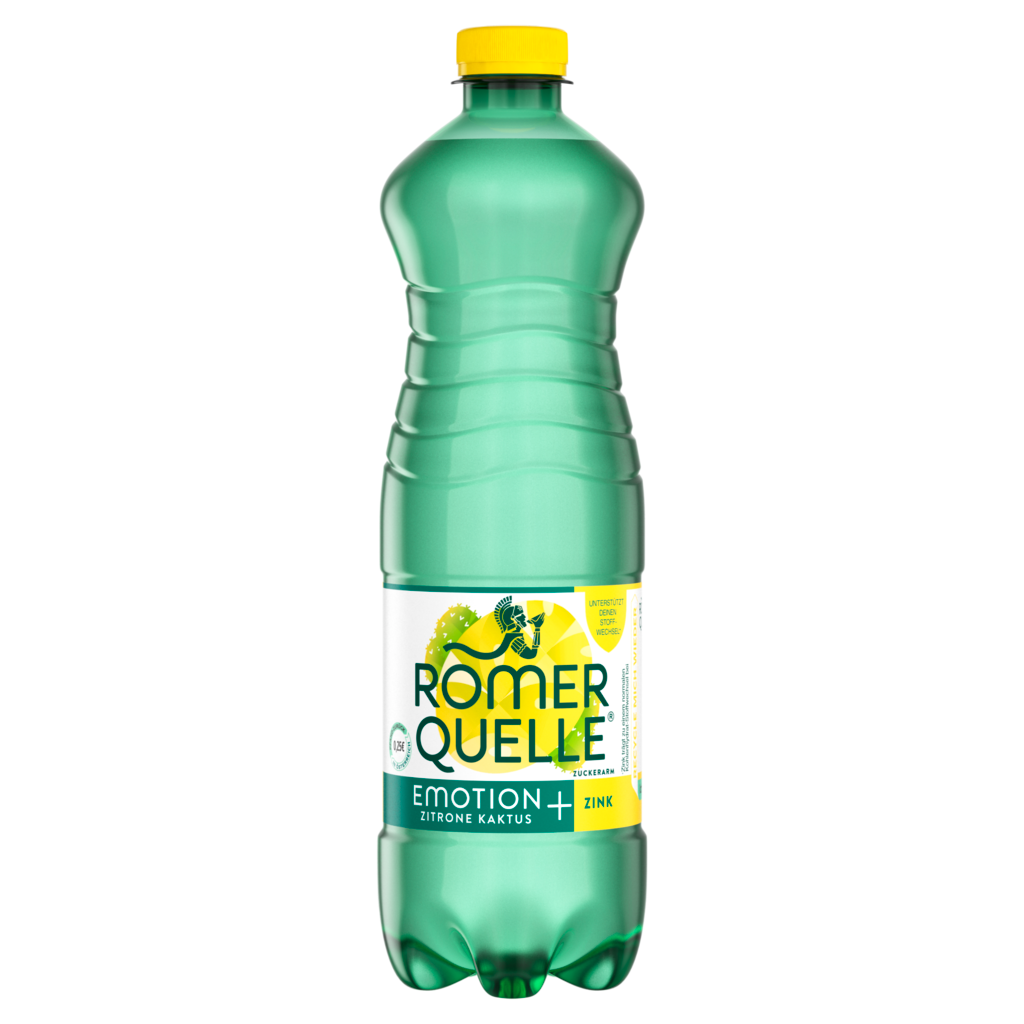 Römerquelle Emotion Plus Zitrone Kaktus 750 ml inkl Pfand