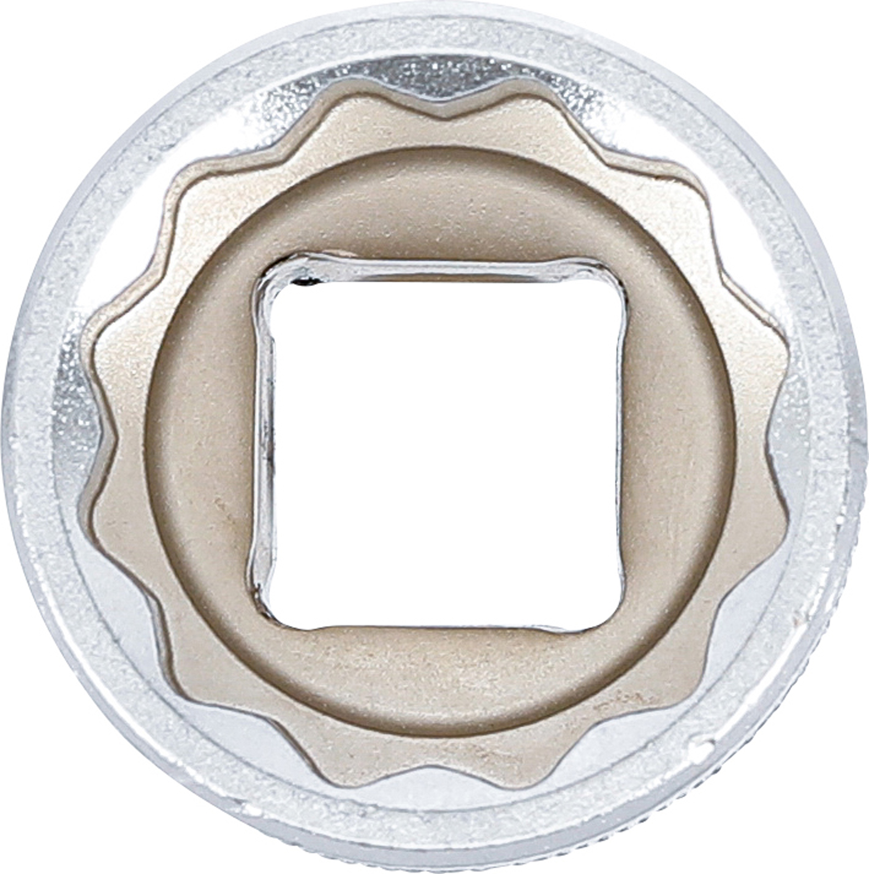BGS Steckschlüssel-Einsatz Zwölfkant | Antrieb Innenvierkant 12,5 mm (1/2") | SW 23 mm