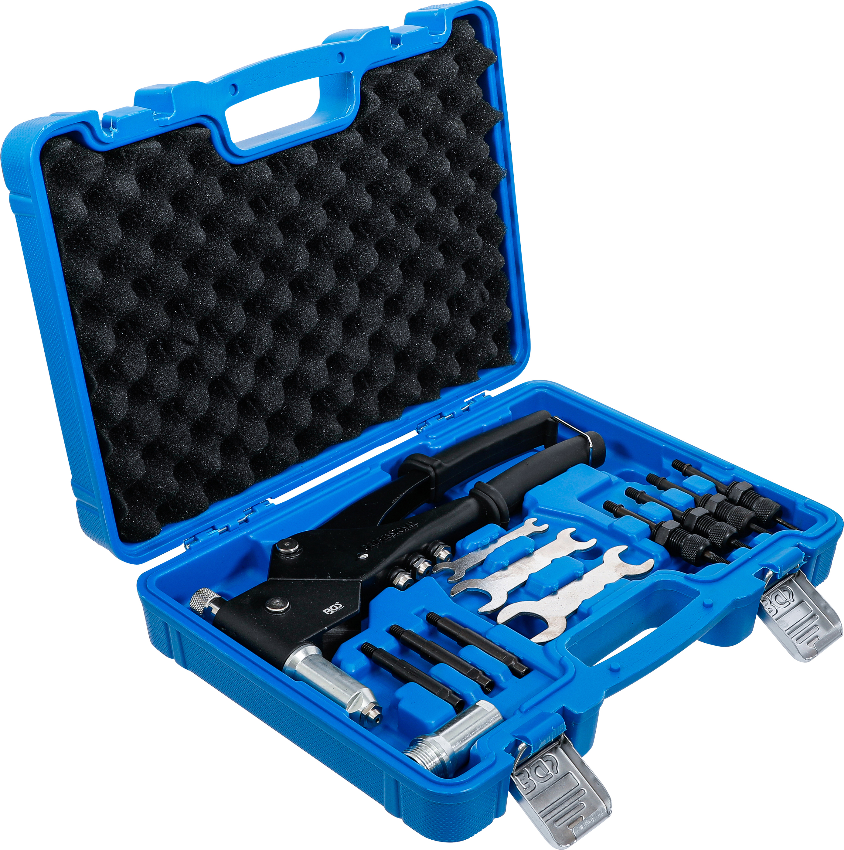 BGS Nietzangen-Satz | für Standardnieten, Nietmuttern und Nietbolzen