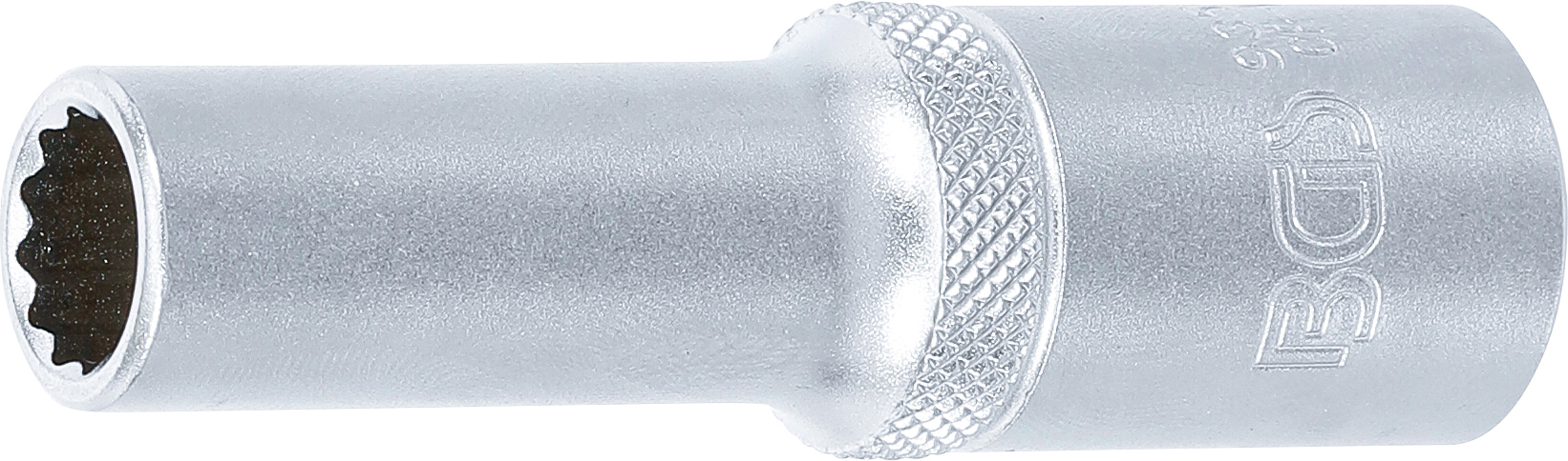 BGS Steckschlüssel-Einsatz Zwölfkant, tief | Antrieb Innenvierkant 12,5 mm (1/2") | SW 11 mm