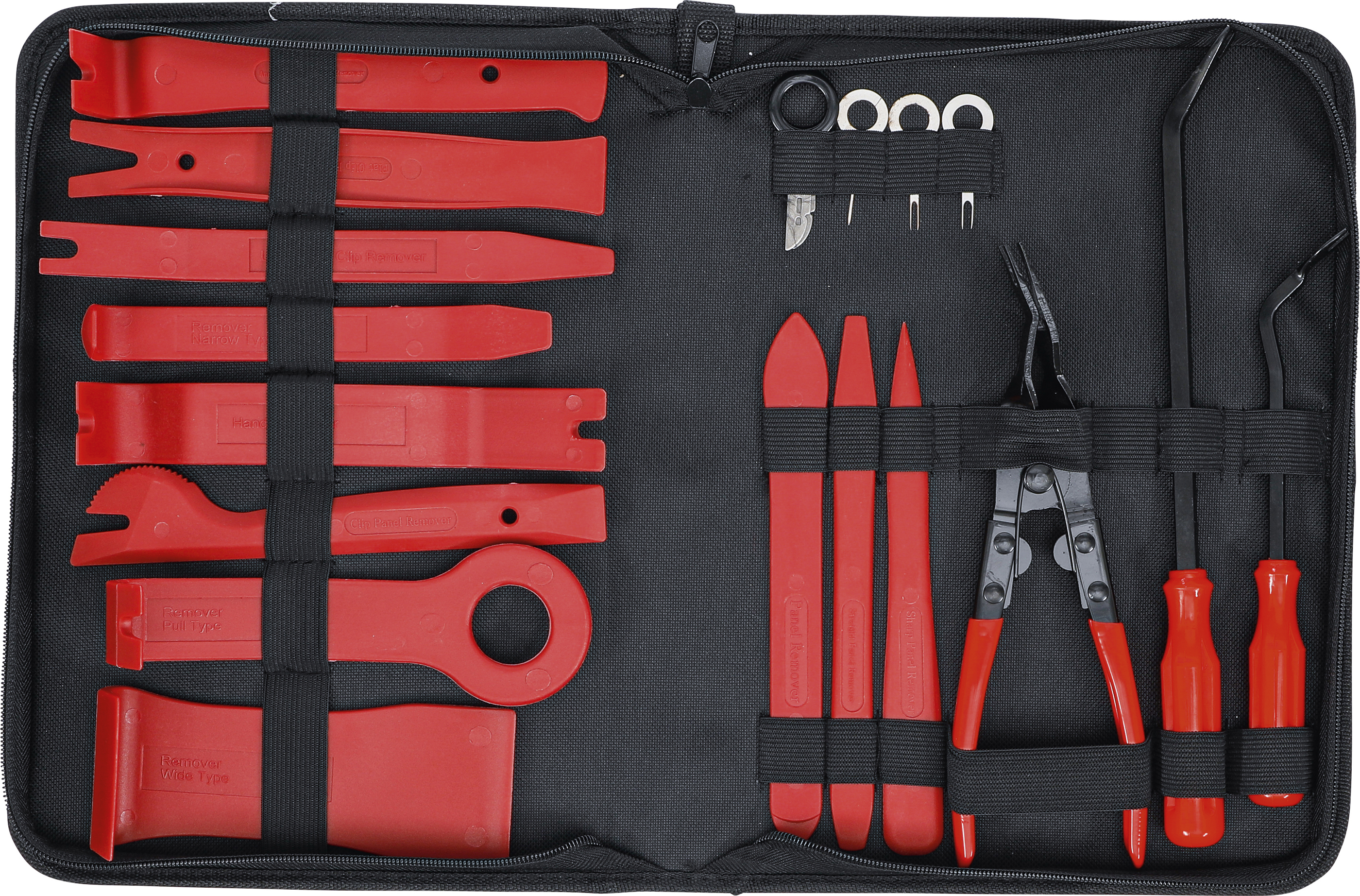 BGS Verkleidungs-Demontagekeil- und Zierleistenkeile-Satz | verschiedene Formen | 19-tlg.