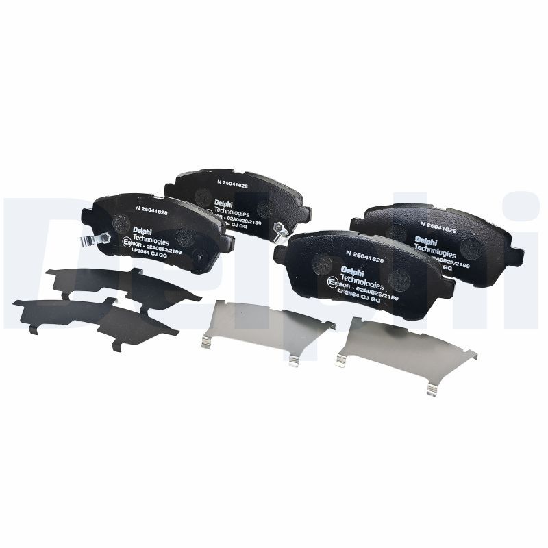 Bremsbelagsatz, Scheibenbremse