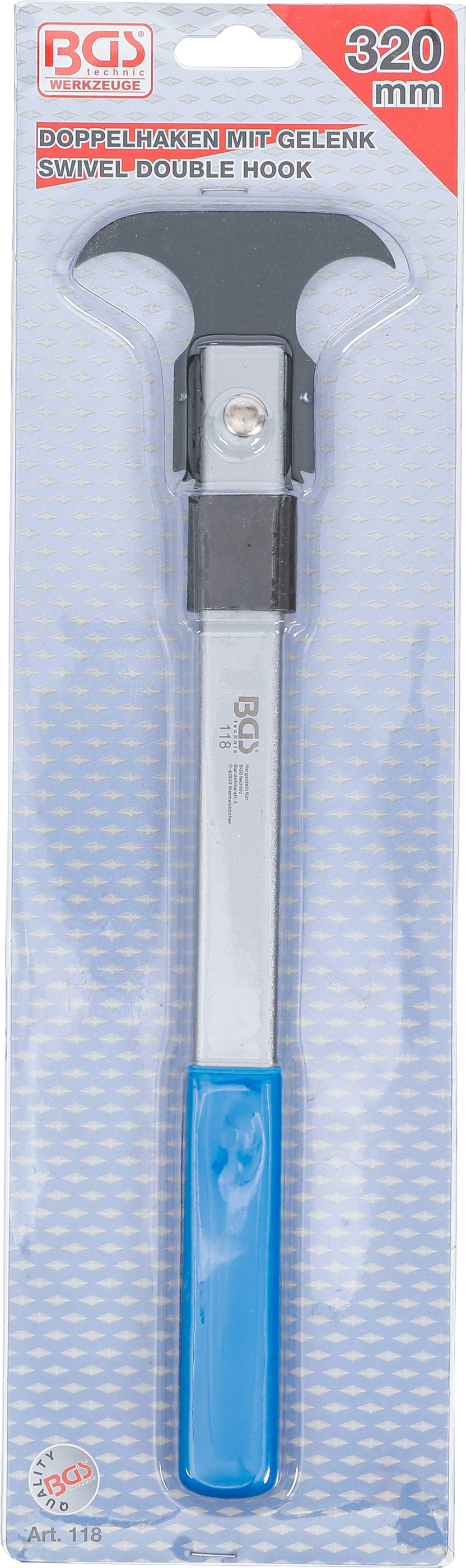 BGS Doppelhaken mit Gelenk zur Demontage von Radialdichtringen