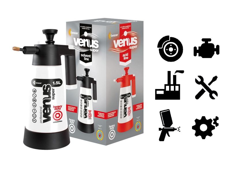 Kwazar Venus Super Foamer Heavy Duty SolventLine 1,5 Liter