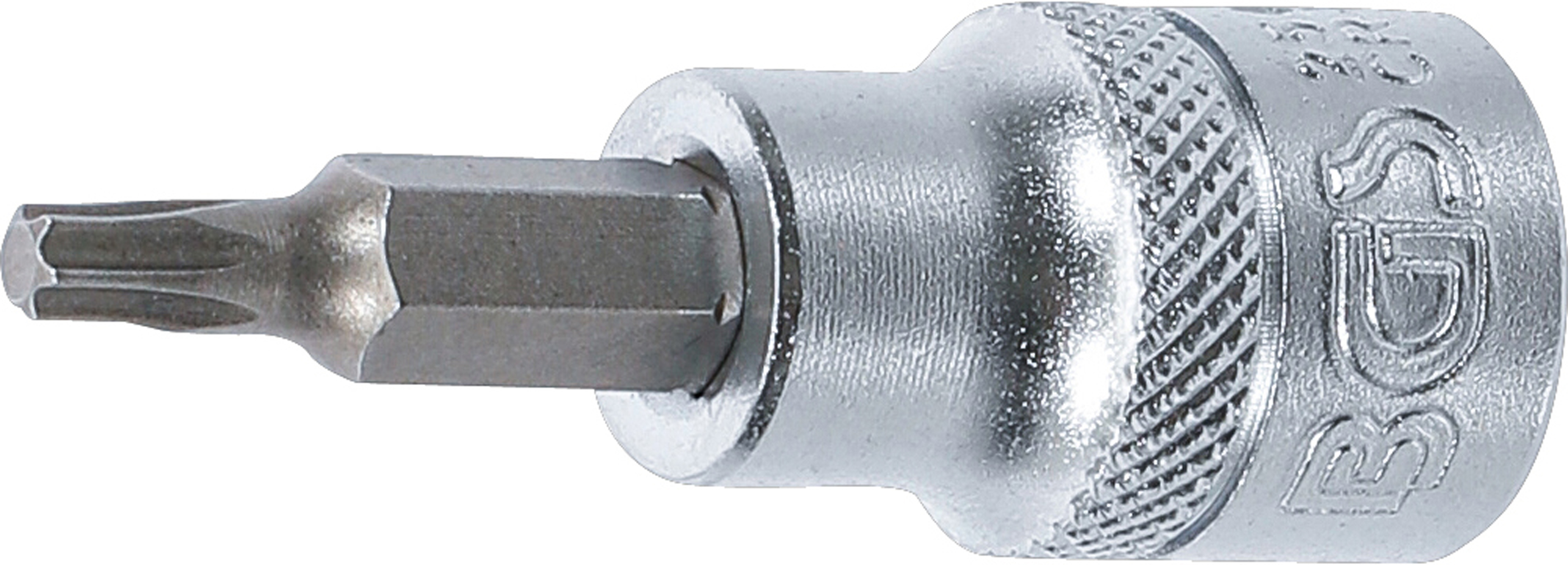 BGS Bit-Einsatz | Antrieb Innenvierkant 10 mm (3/8") | T-Profil (für Torx) T20