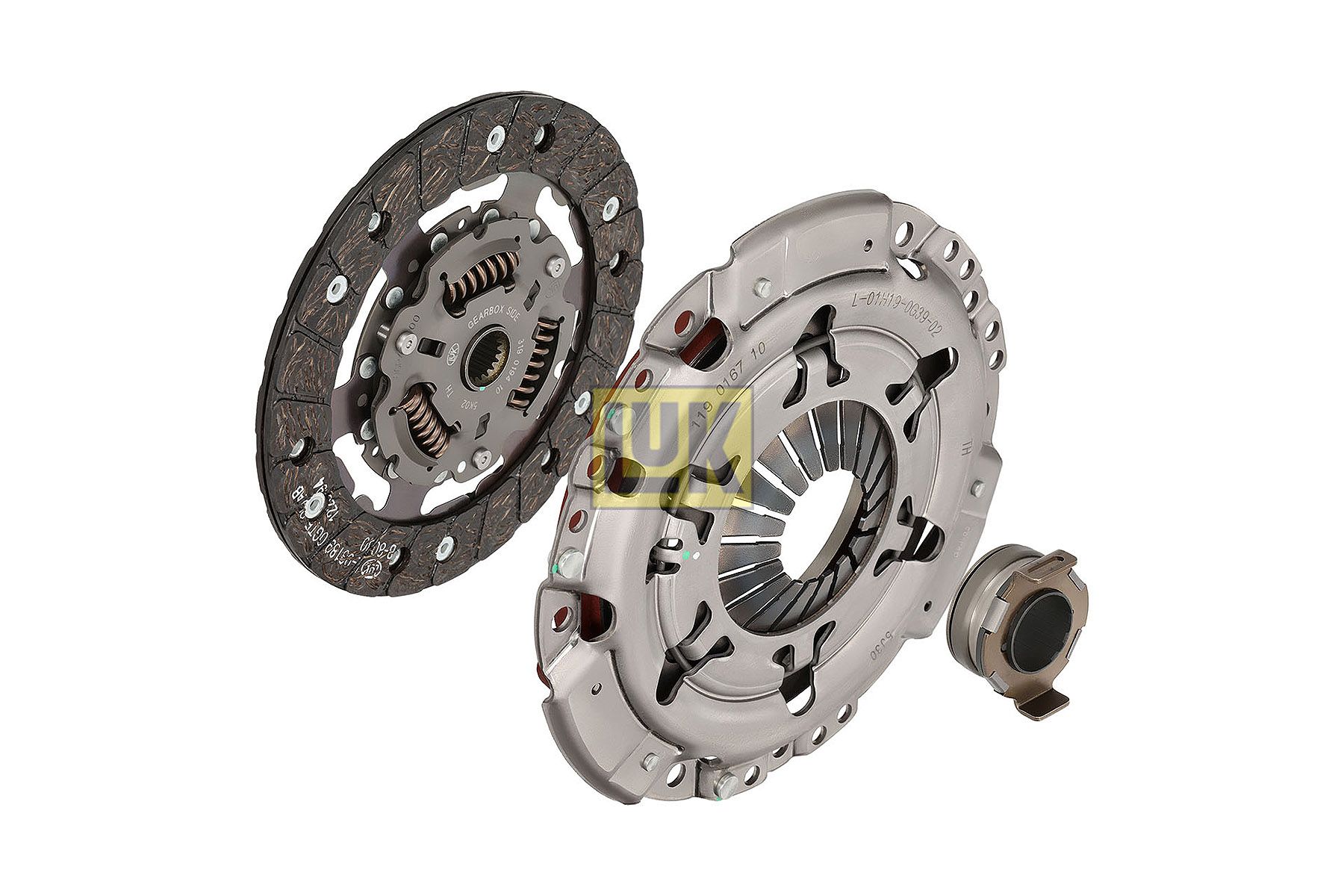 Kupplungssatz “Schaeffler LuK 190 mm, mit Ausrücklager , Keine SVHC Substanzen vorhanden! ”