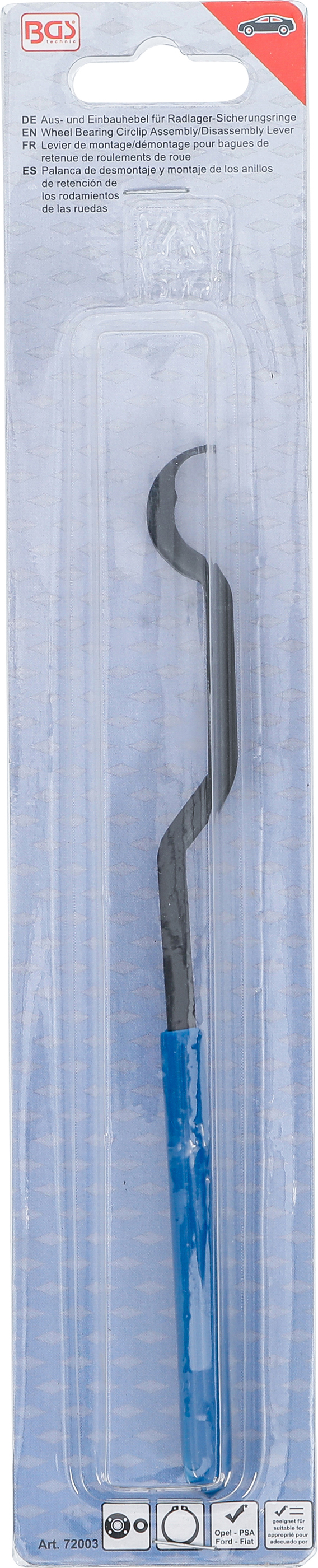 BGS Aus- und Einbauhebel für Radlager-Sicherungsringe | für Opel, Ford, PSA, Fiat