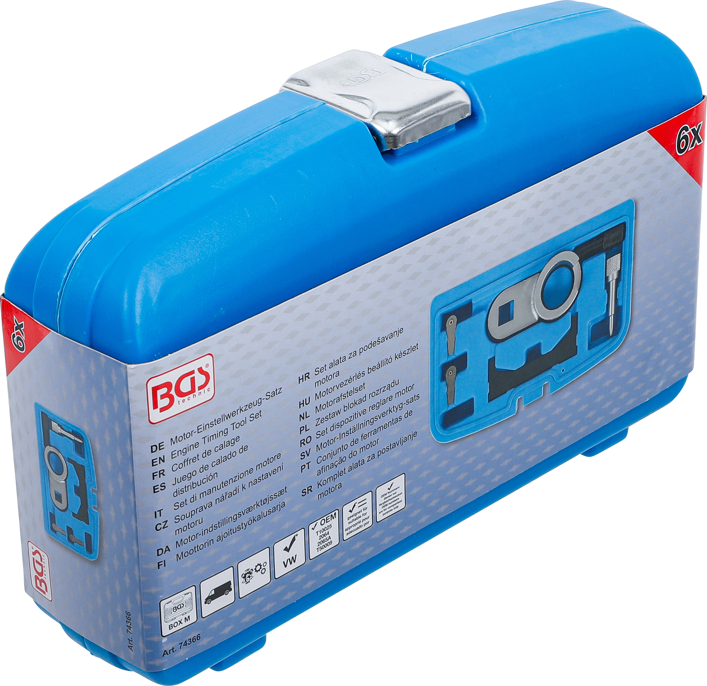 BGS Motor-Einstellwerkzeug-Satz | für VAG | 6-tlg.