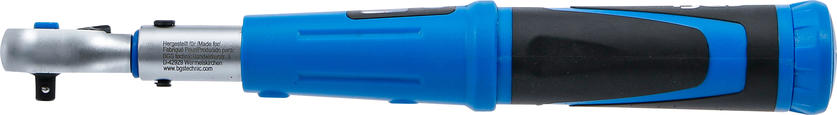 BGS Drehmomentschlüssel | Abtrieb Außenvierkant 6,3 mm (1/4") | 1 - 5 Nm