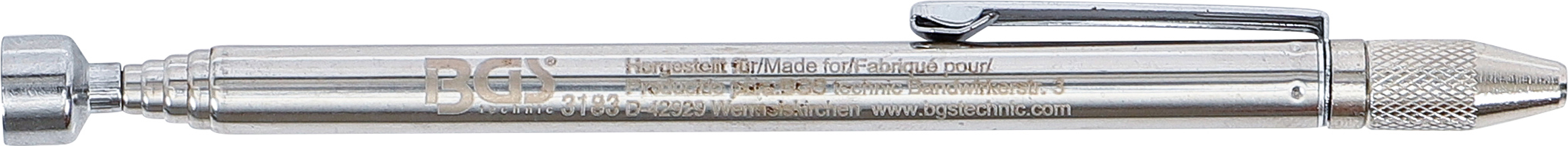 BGS Magnetheber mit flexiblem Kopf | 580 mm | Zugkraft 1,6 kg