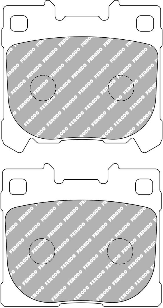 Bremsbelagsatz, Scheibenbremse