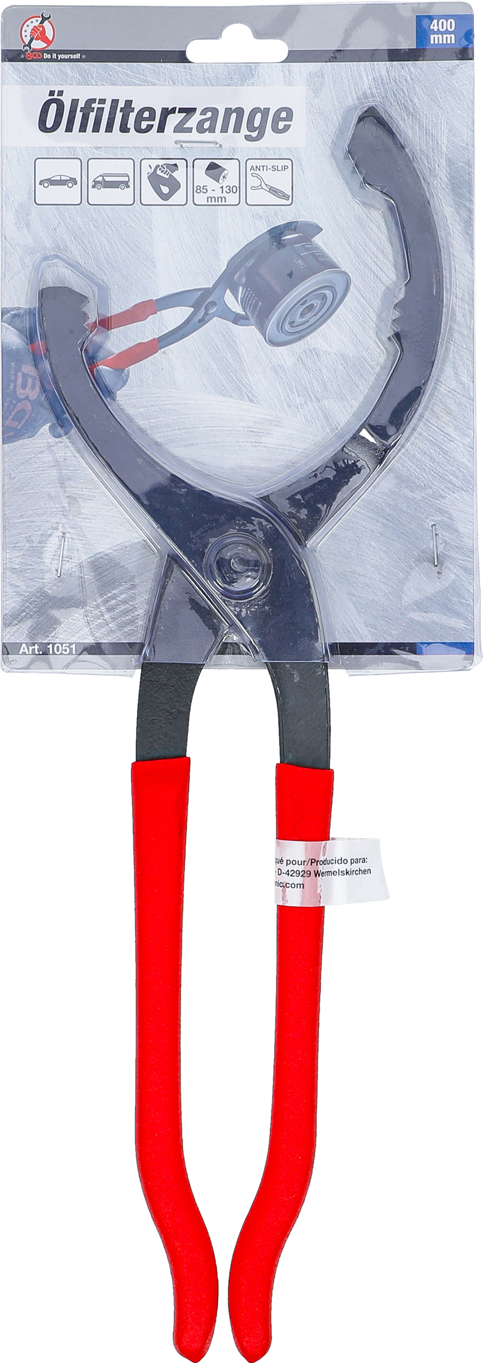 BGS Ölfilterzange | 400 mm