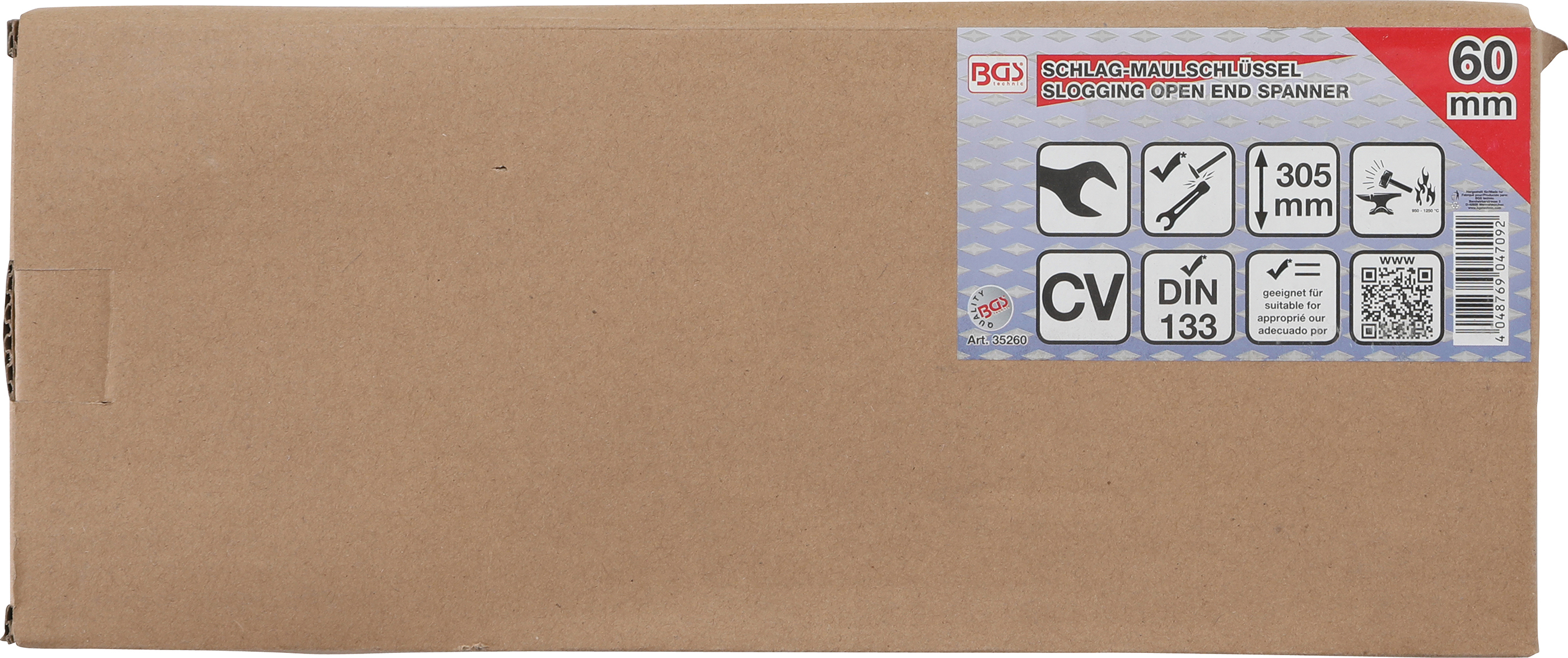 BGS Schlag-Maulschlüssel | SW 60 mm