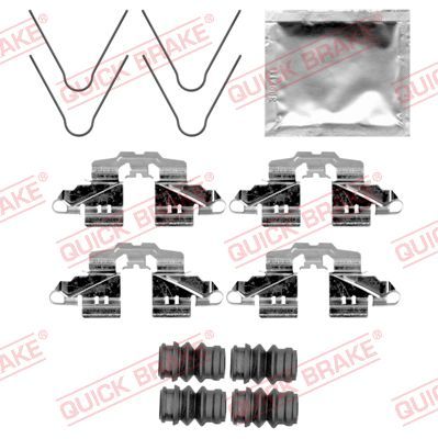 Zubehörsatz, Scheibenbremsbelag
