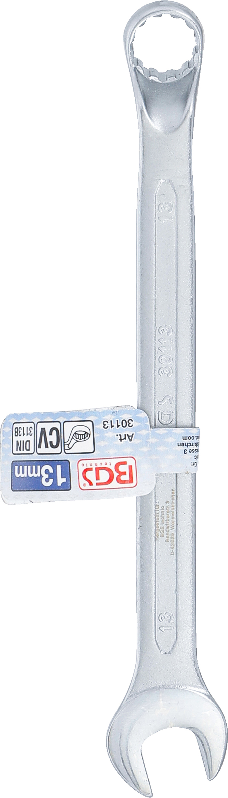 BGS Maul-Ringschlüssel, gekröpft | SW 13 mm