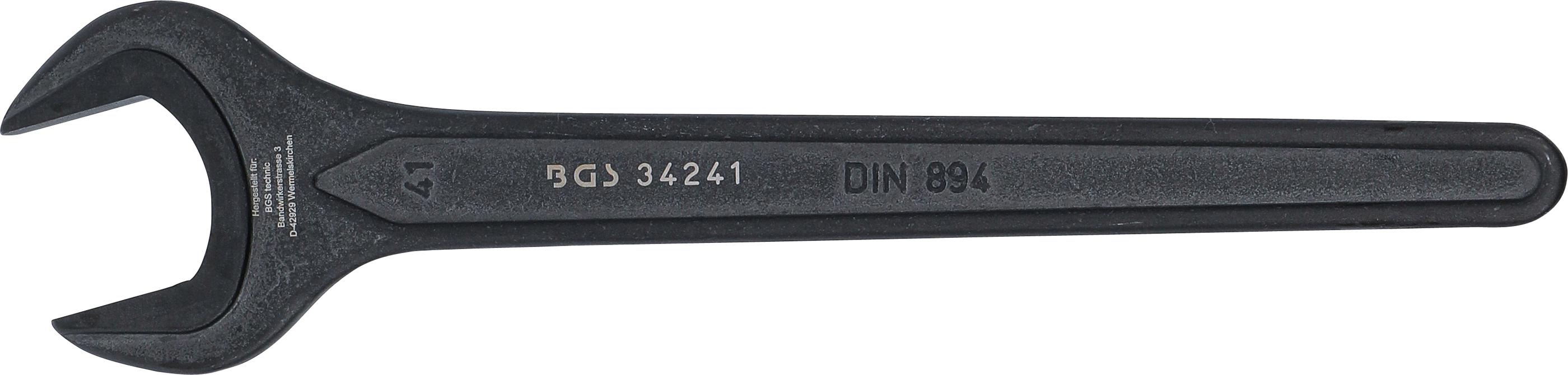 BGS Einmaulschlüssel | DIN 894 | SW 41 mm