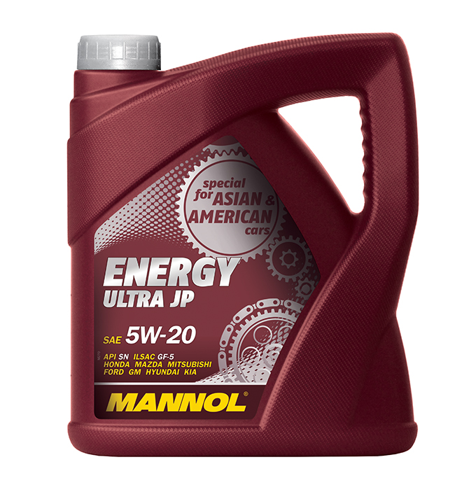 5W-20 Mannol 7906 Energy Ultra JP Motoröl 4 Liter