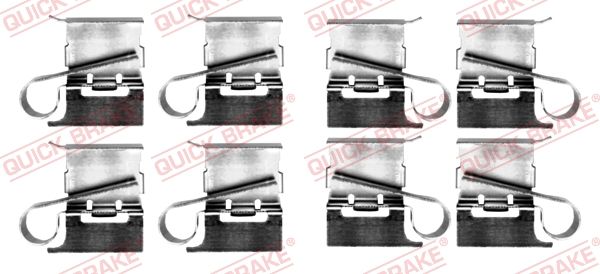 Zubehörsatz, Scheibenbremsbelag