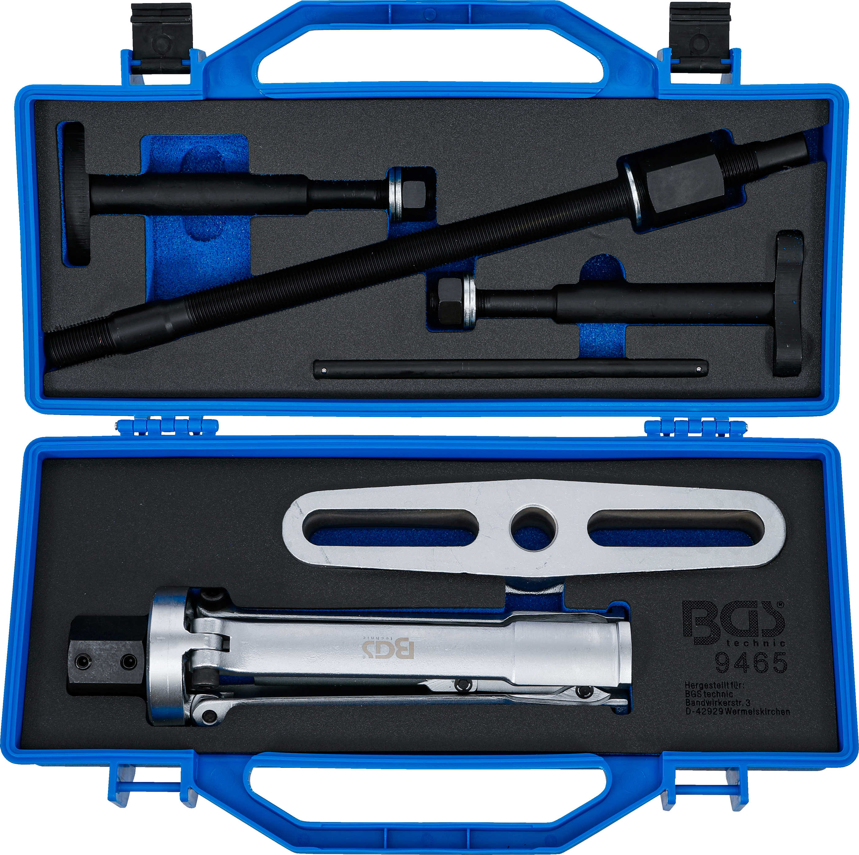 BGS Zylinder-Laufbuchsen-Auszieher mit Gegenstütze | 60 - 160 mm | 6-tlg.