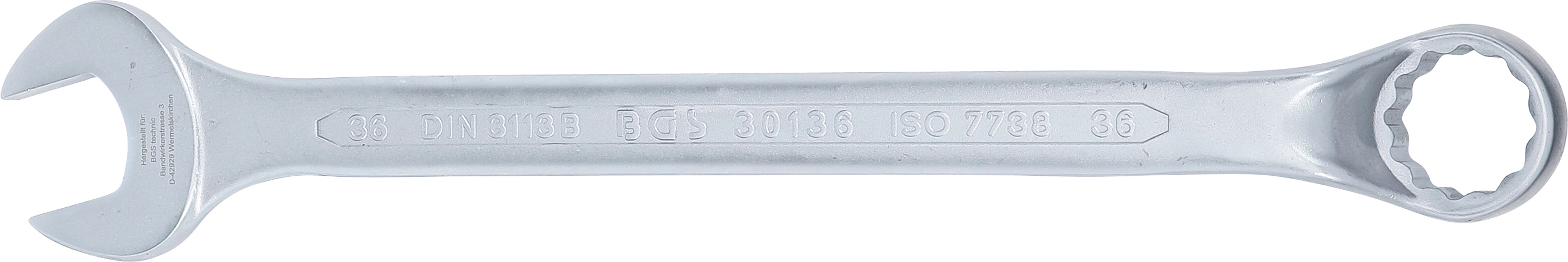 BGS Maul-Ringschlüssel, gekröpft | SW 36 mm