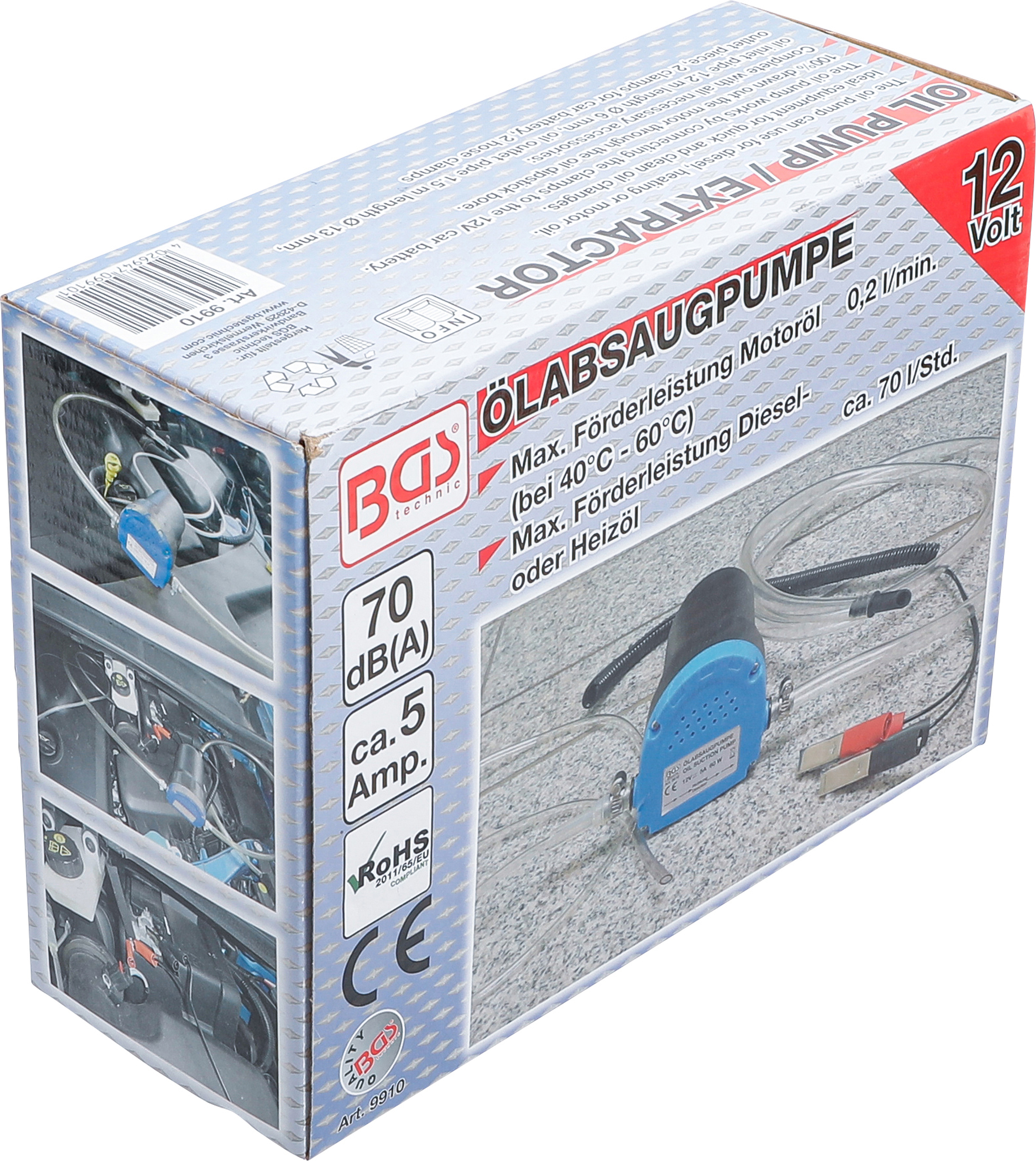 BGS Öl-Absaugpumpe | 12 Volt