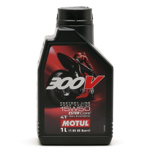 15W-50 Motul 300V Factory Line Road Racing Ester Core Motorrad Motoröl 1 Liter