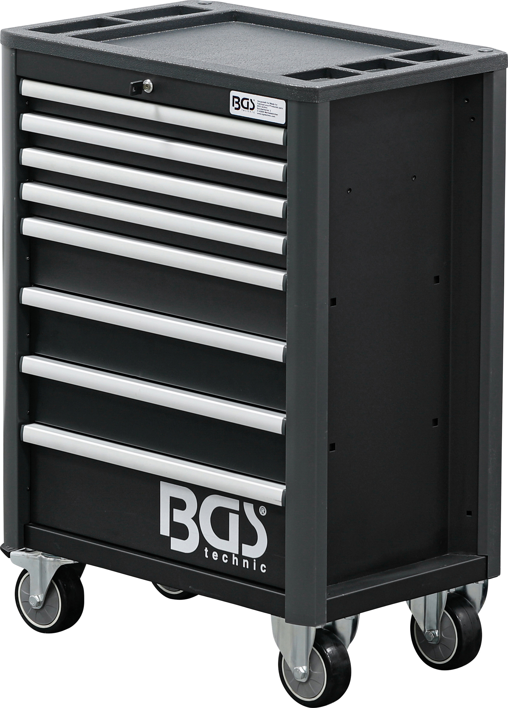 BGS Werkstattwagen Profi Exclusive | 8 Schubladen | mit 259 Werkzeugen