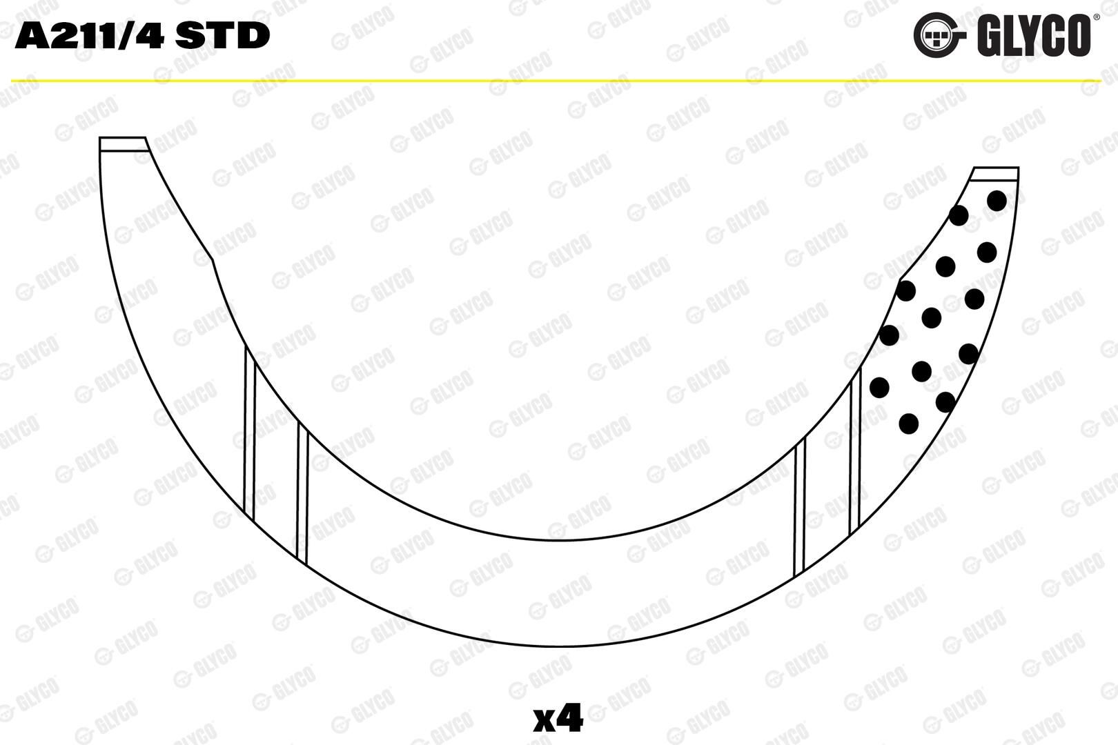 Distanzscheibe, Kurbelwelle