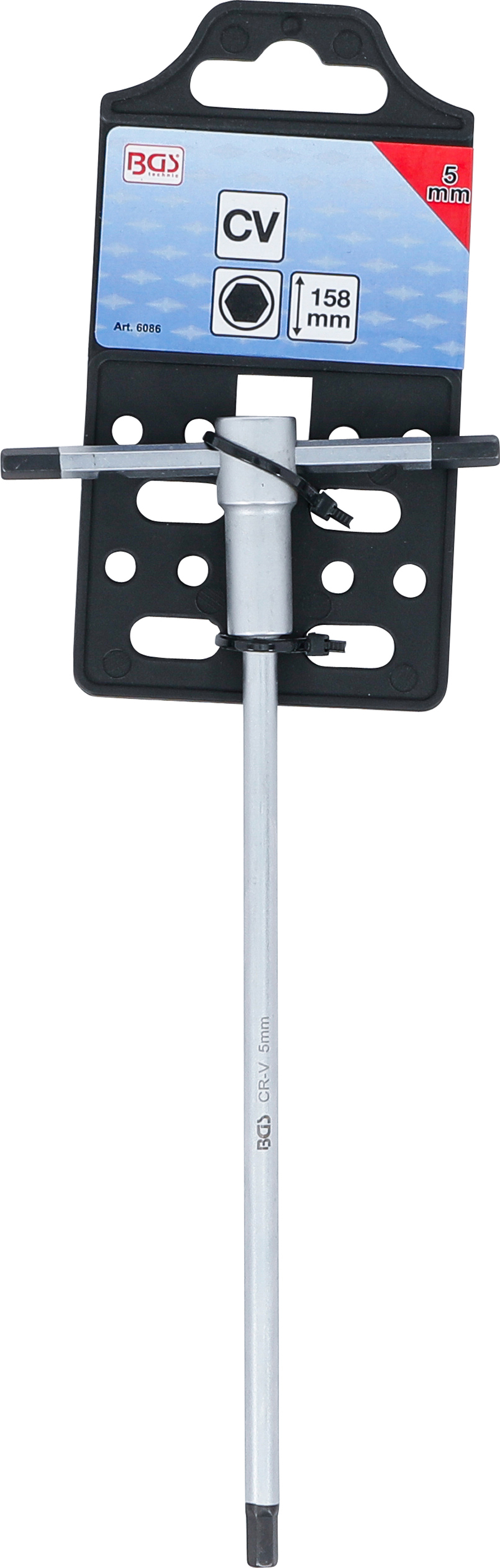 BGS Schraubendreher mit T-Gleitgriff | Innensechskant | 5 mm