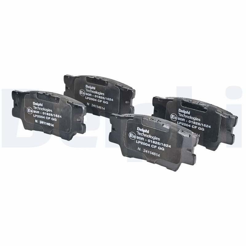 Bremsbelagsatz, Scheibenbremse