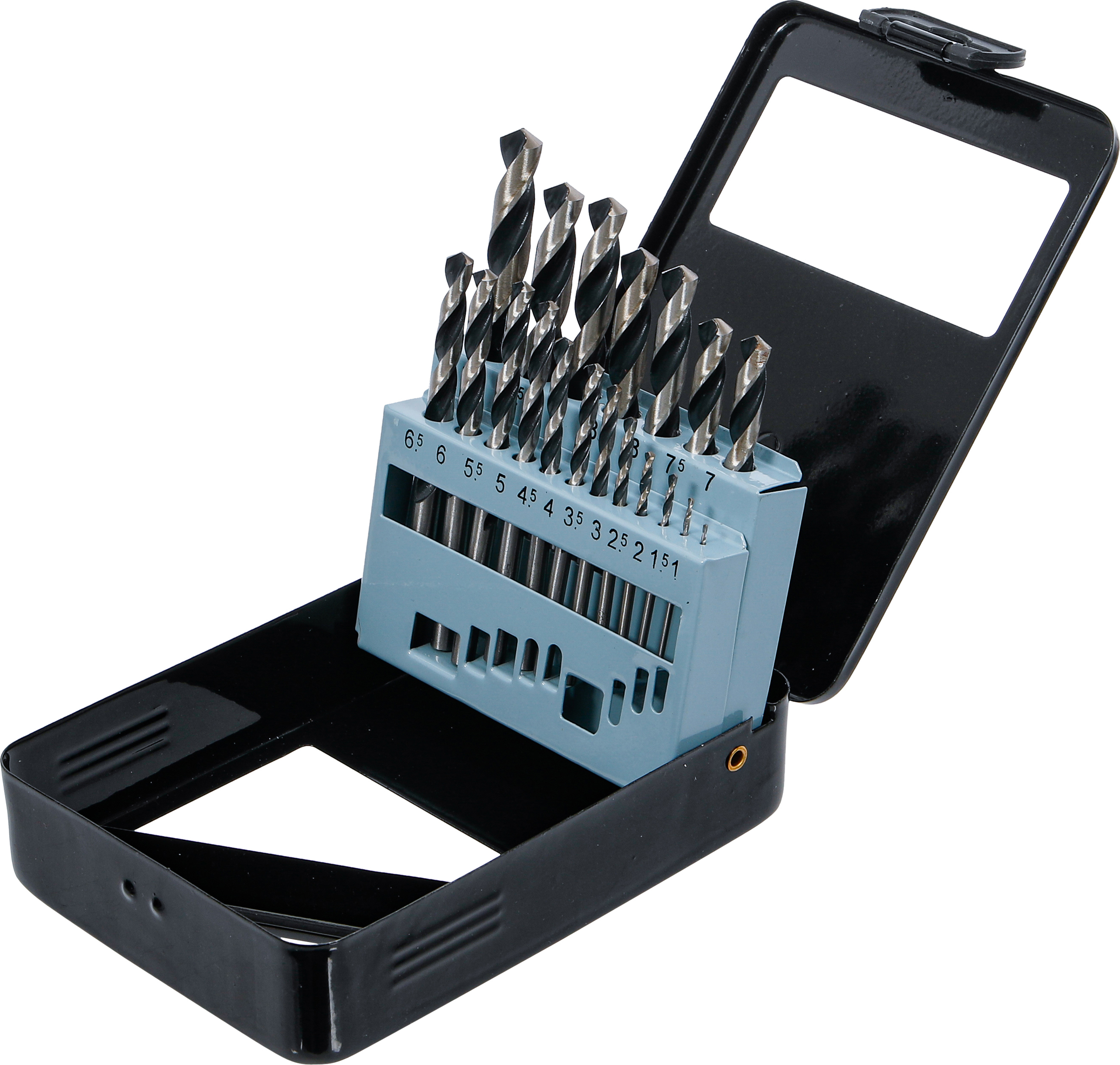 BGS HSS-Spiralbohrer-Satz | 1 - 10 mm | 19-tlg.