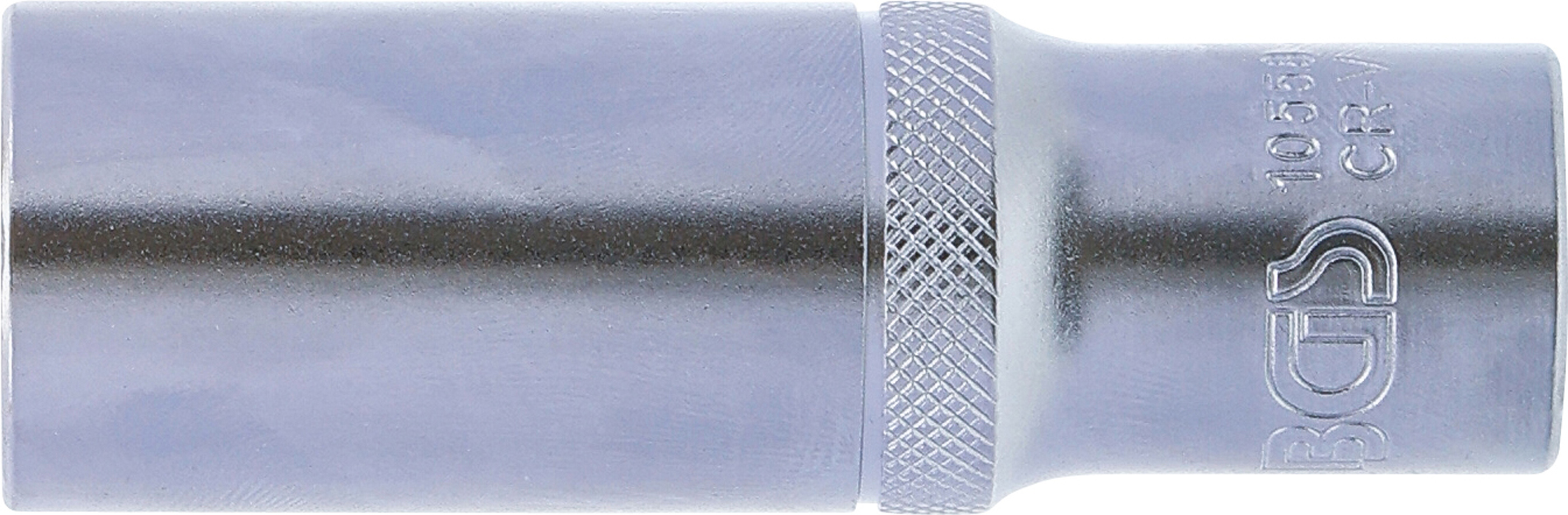 BGS Steckschlüssel-Einsatz Sechskant, tief | Antrieb Innenvierkant 12,5 mm (1/2") | SW 18 mm