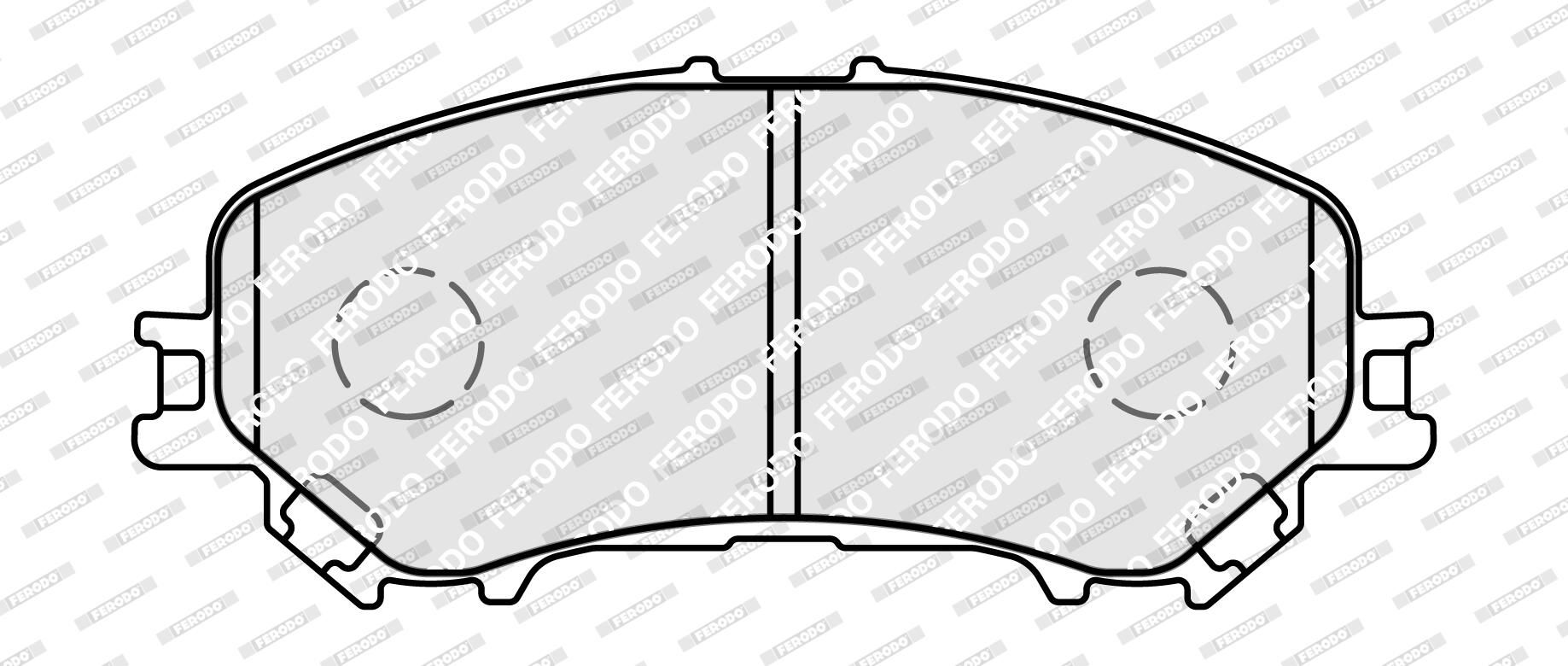 Bremsbelagsatz, Scheibenbremse