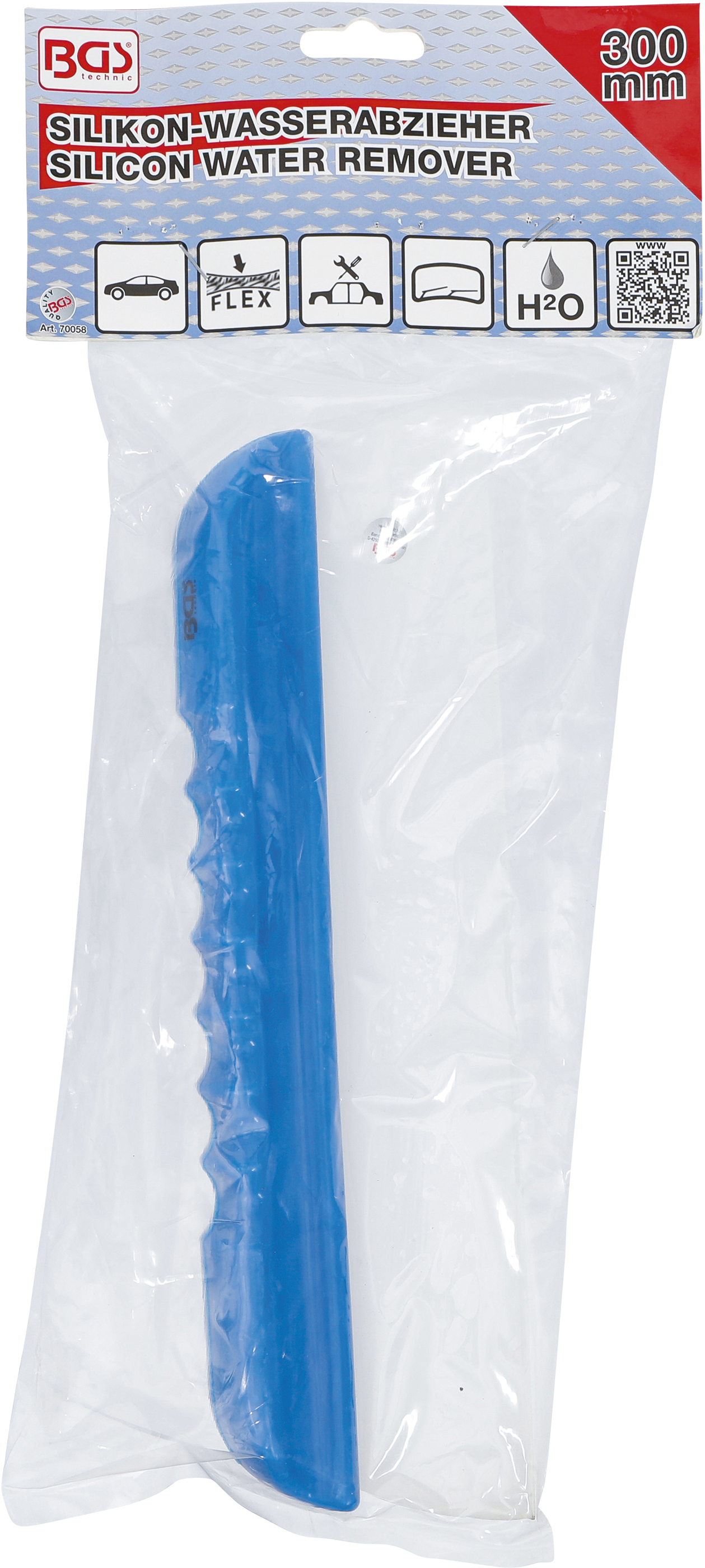 BGS Silikon-Wasserabzieher | flexibel | 300 mm