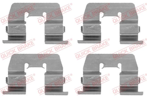 Zubehörsatz, Scheibenbremsbelag