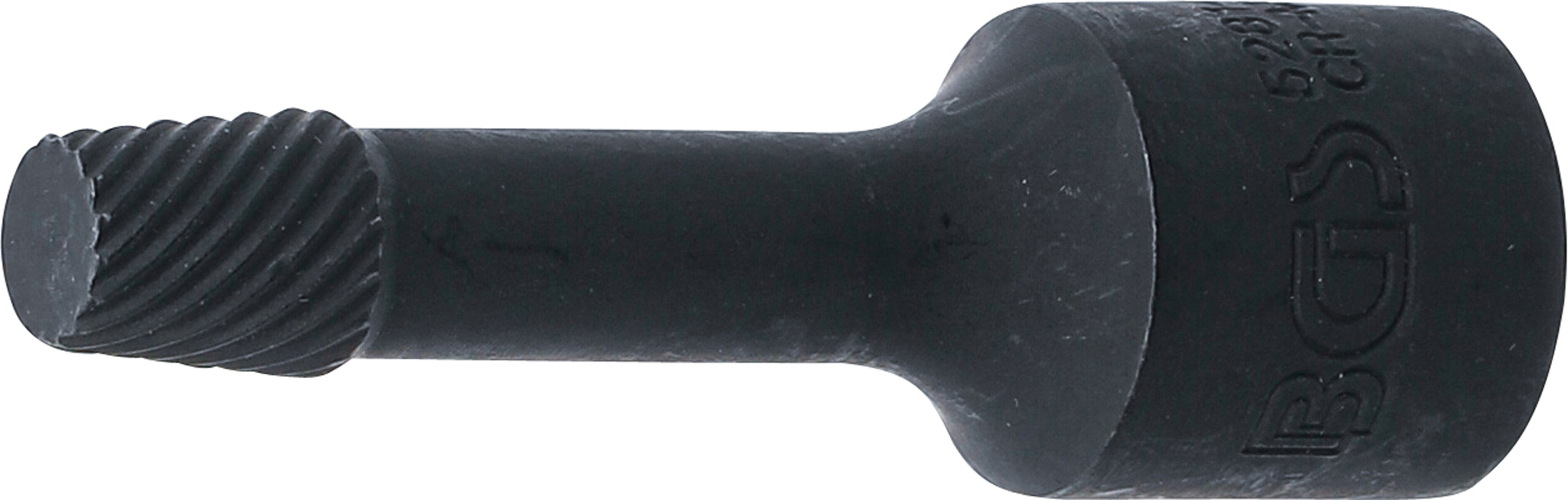BGS Spiral-Profil-Steckschlüssel-Einsatz / Schraubenausdreher | Antrieb Innenvierkant 10 mm (3/8") | 8 mm