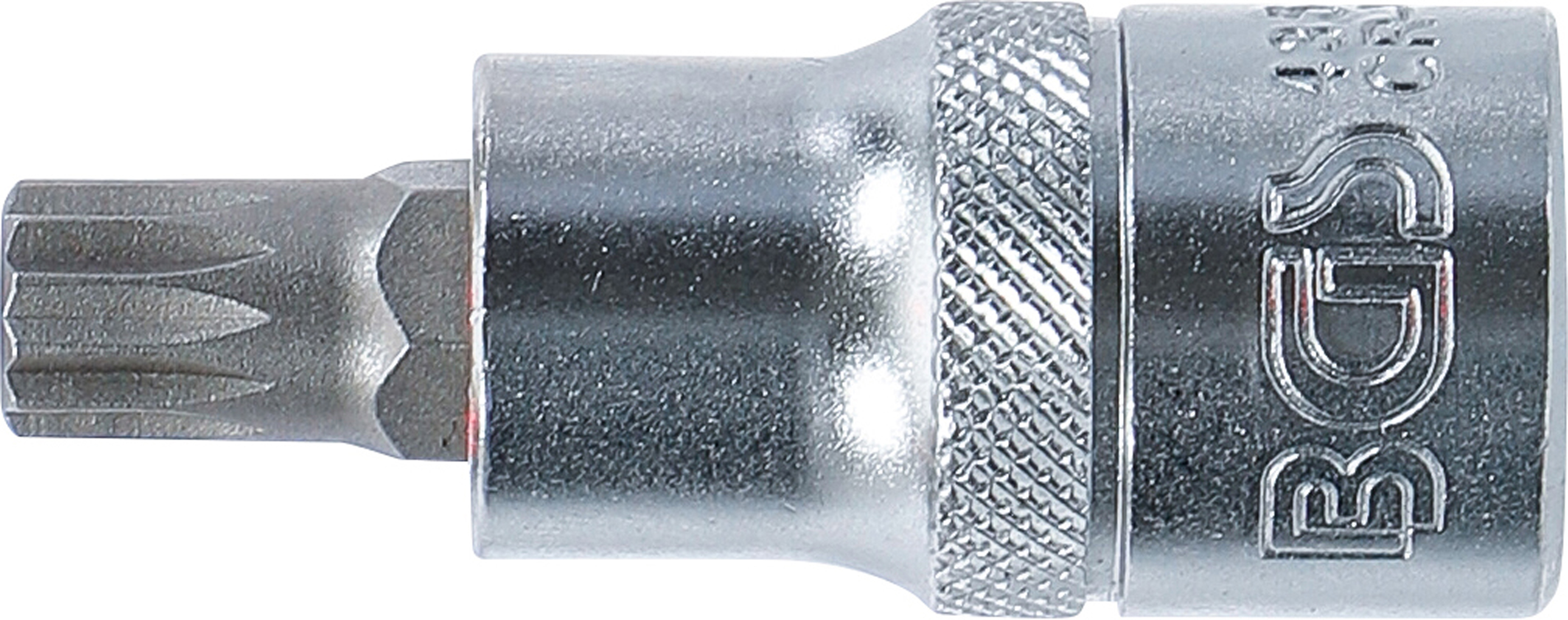 BGS Bit-Einsatz | Antrieb Innenvierkant 12,5 mm (1/2") | Innenvielzahn (für XZN) M10