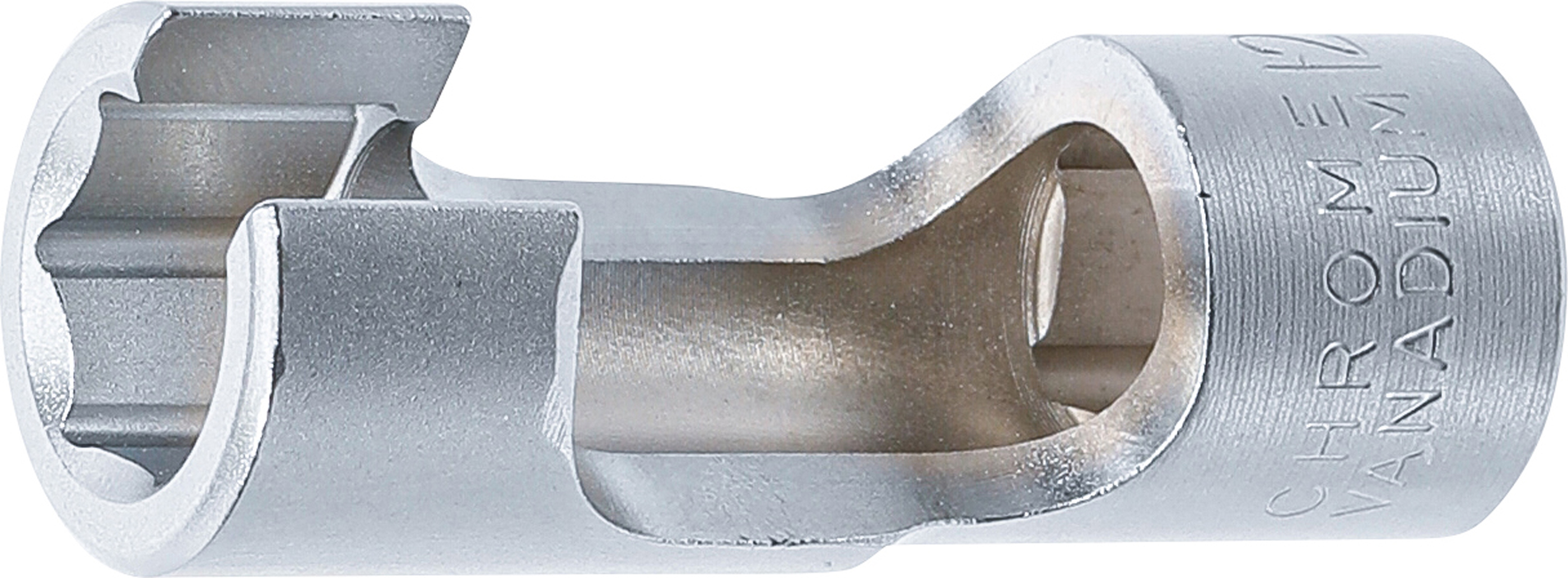 BGS Spezial-Steckschlüssel-Einsatz, geschlitzt | Antrieb Innenvierkant 10 mm (3/8") | SW 12 mm